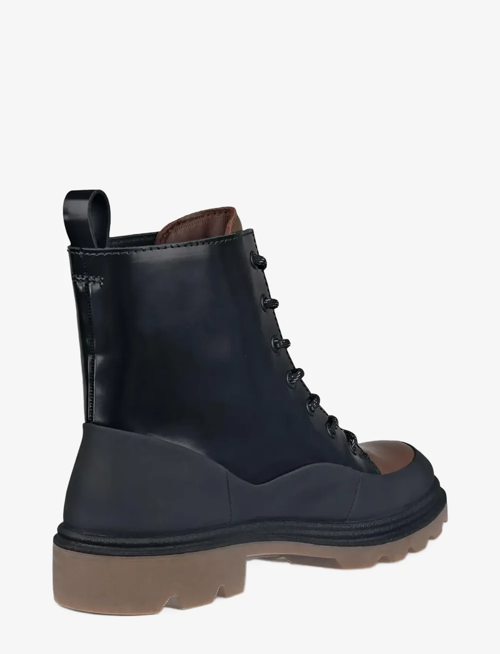 ECCO - GRAINER W - puszābaki bez papēža - black/cocoa brown - 3