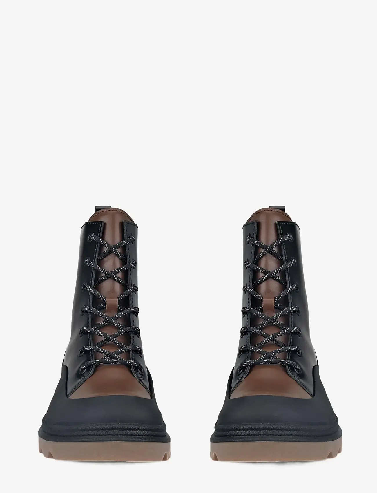 ECCO - GRAINER W - flache stiefeletten - black/cocoa brown - 4