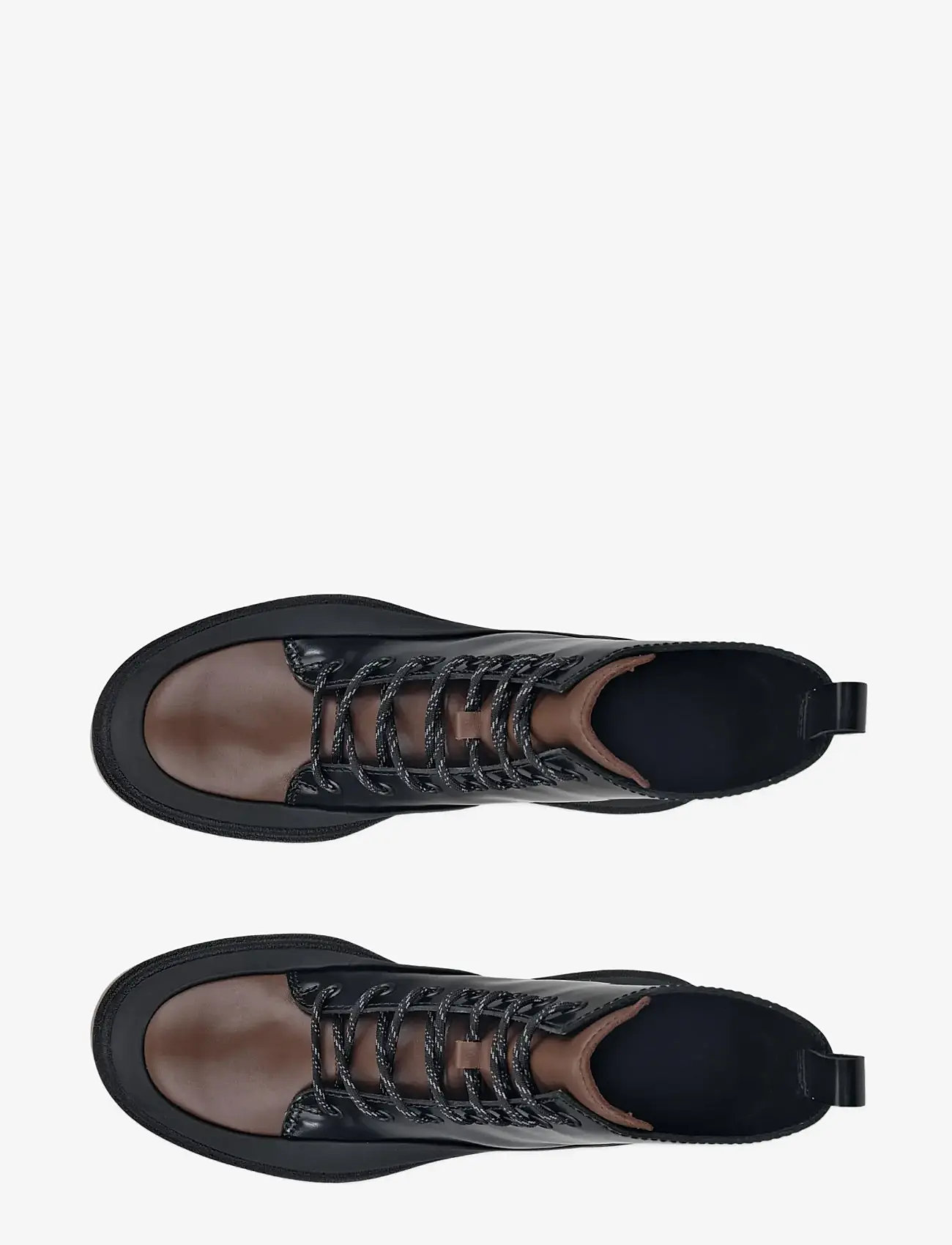 ECCO - GRAINER W - flache stiefeletten - black/cocoa brown - 5