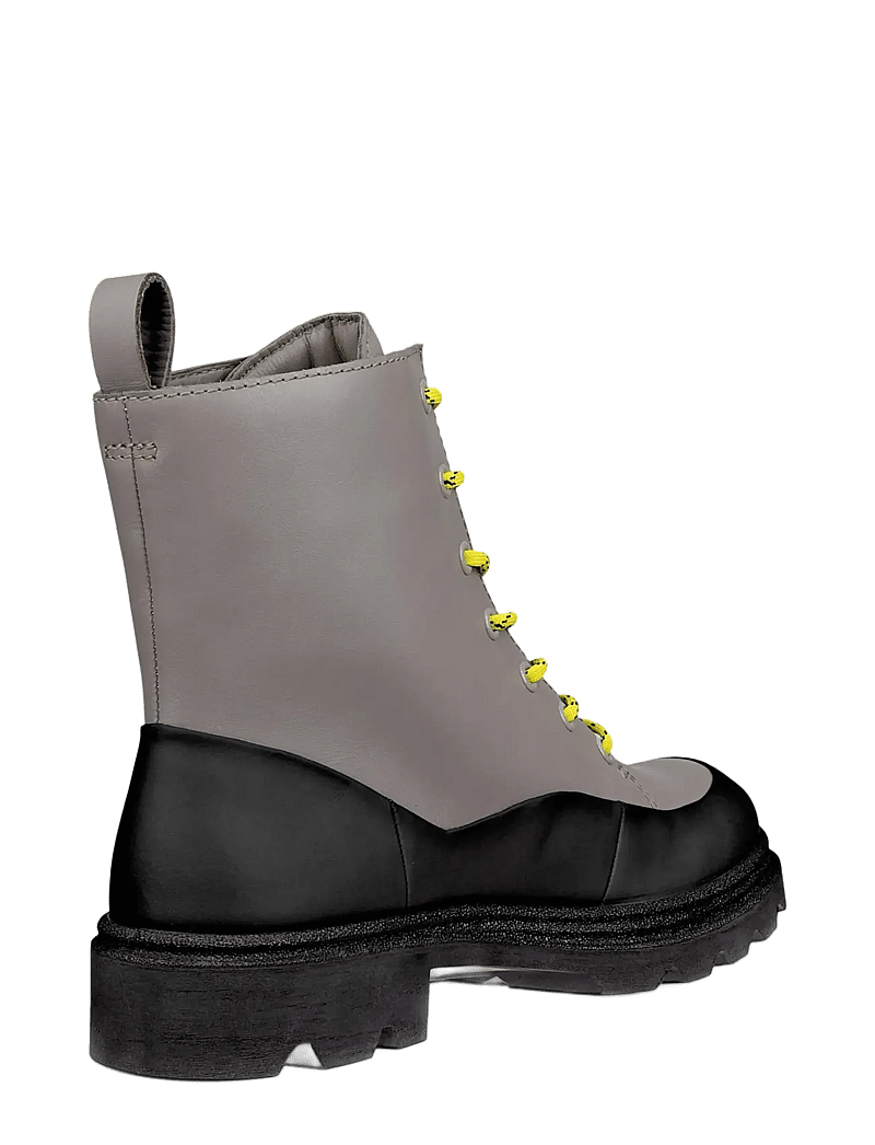 ECCO - GRAINER W - flade ankelstøvler - black/moon rock - 2