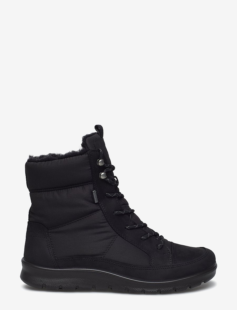 ECCO - BABETT BOOT - nauhalliset nilkkurit - black/black - 1
