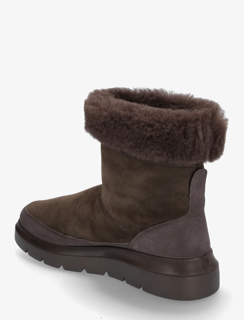 ECCO - NOUVELLE - varmfodrade skor - mocha - 2