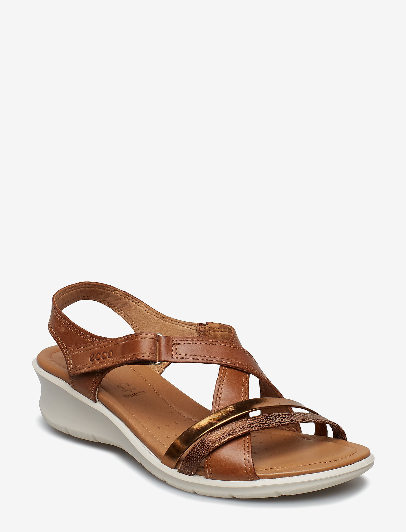 ECCO - FELICIA SANDAL - cashmere/bronze/bronze - 0