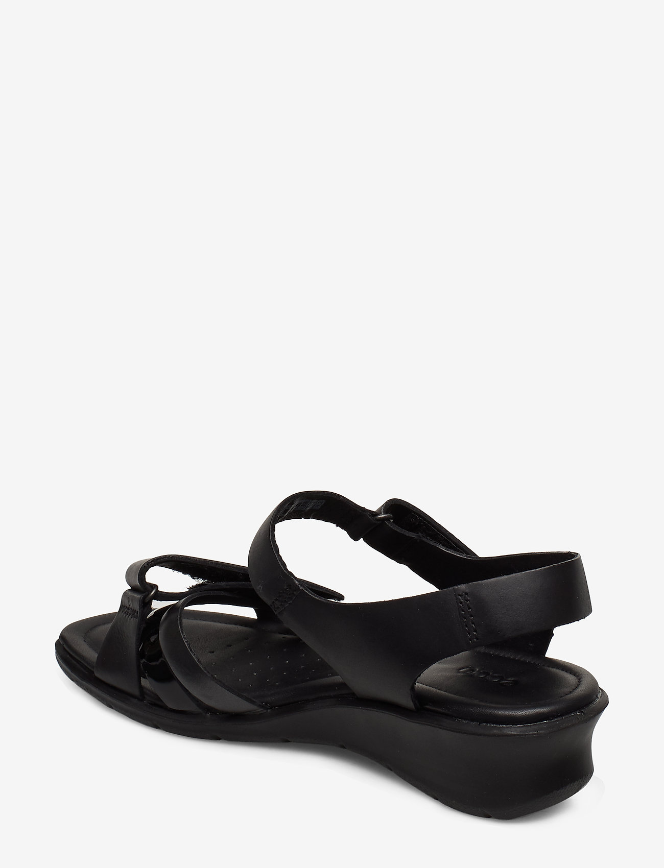 ECCO - FELICIA SANDAL - black/black dark shadow metallic/black - 2