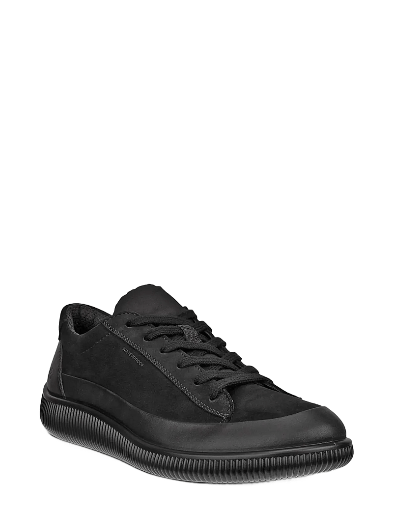 ECCO - SOFT ZERO W - matalavartiset tennarit - black/black - 0