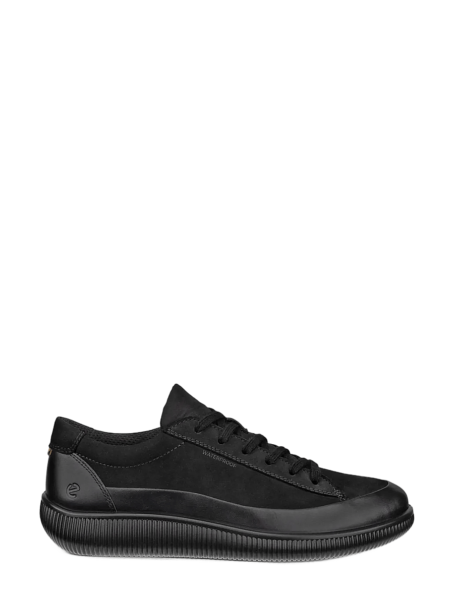 ECCO - SOFT ZERO W - lave sneakers - black/black - 1