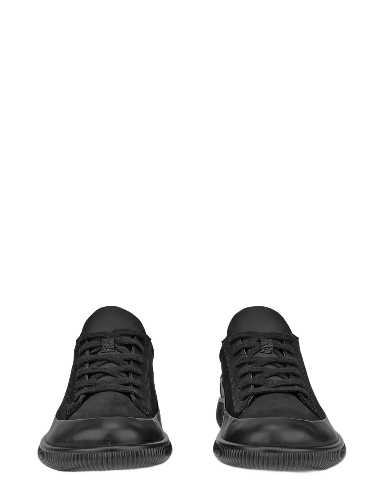 ECCO - SOFT ZERO W - baskets basses - black/black - 4
