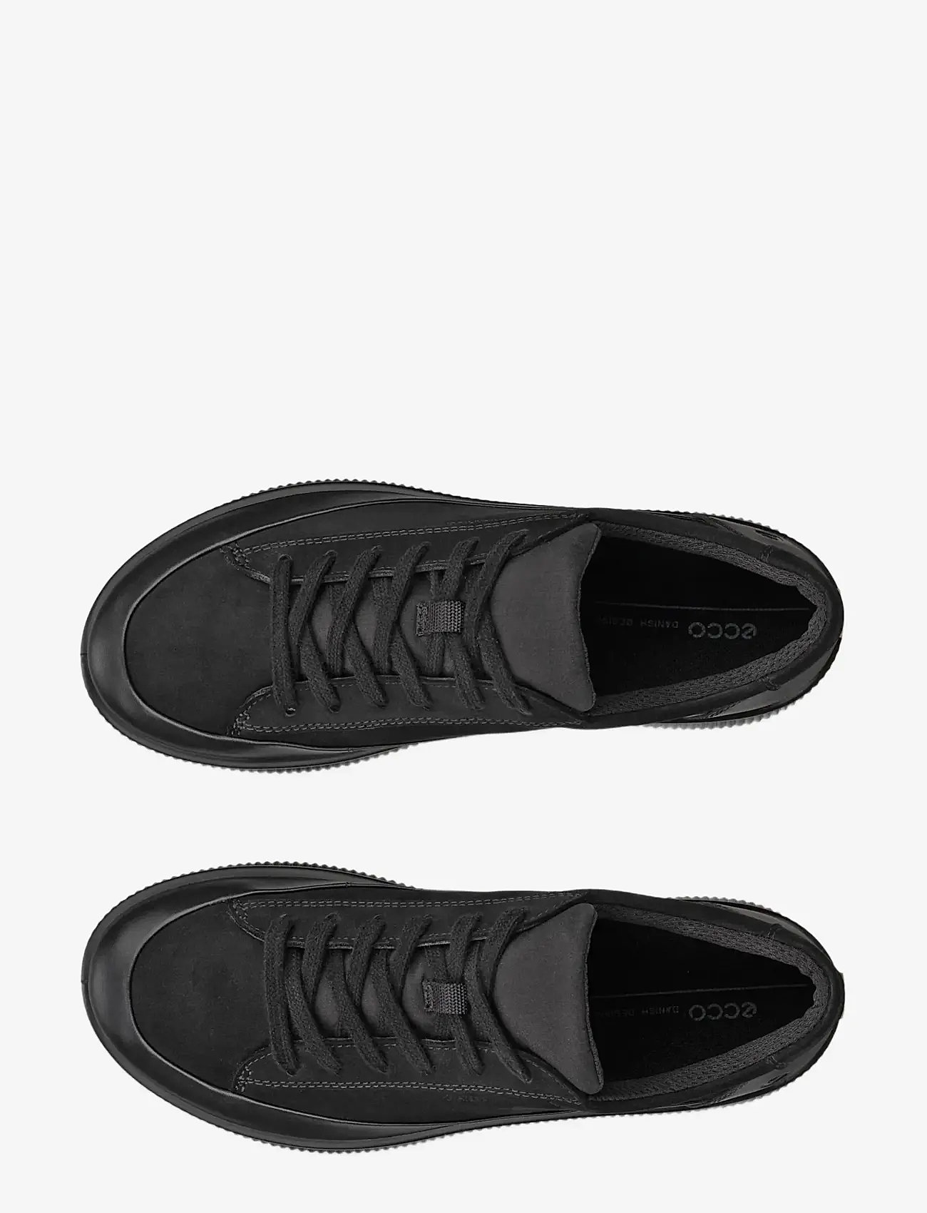 ECCO - SOFT ZERO W - niedrige sneakers - black/black - 5