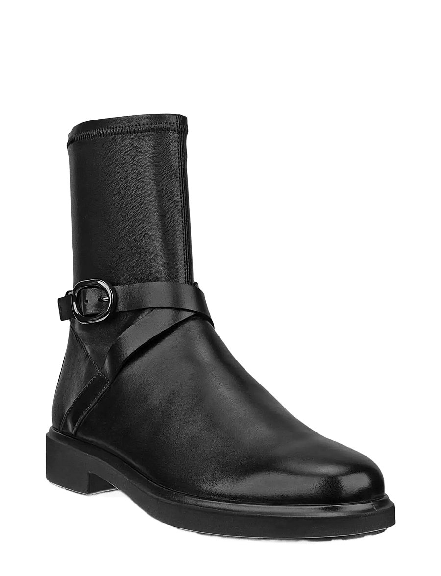 ECCO - METROPOLE AMSTERDAM - lygiapadžiai aulinukai iki kulkšnių - black/black - 0