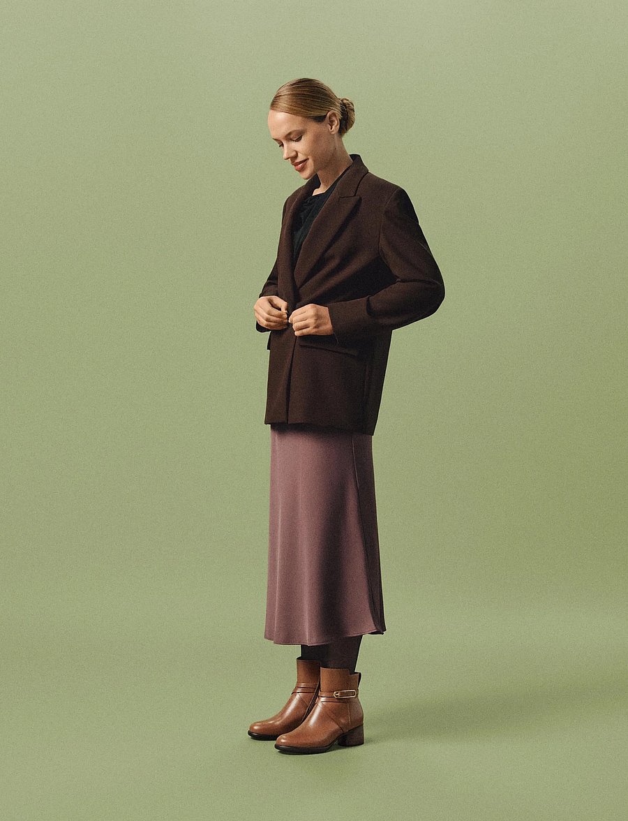 ECCO - SCULPTED LX 35 - stiefeletten mit absatz - camel - 0