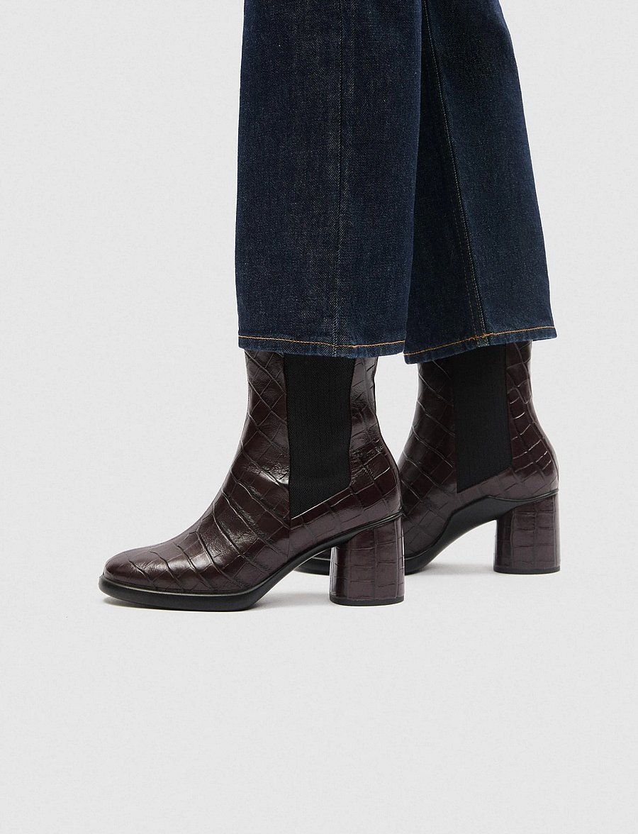 ECCO - SCULPTED LX 55 - stiefeletten mit absatz - garnet - 0