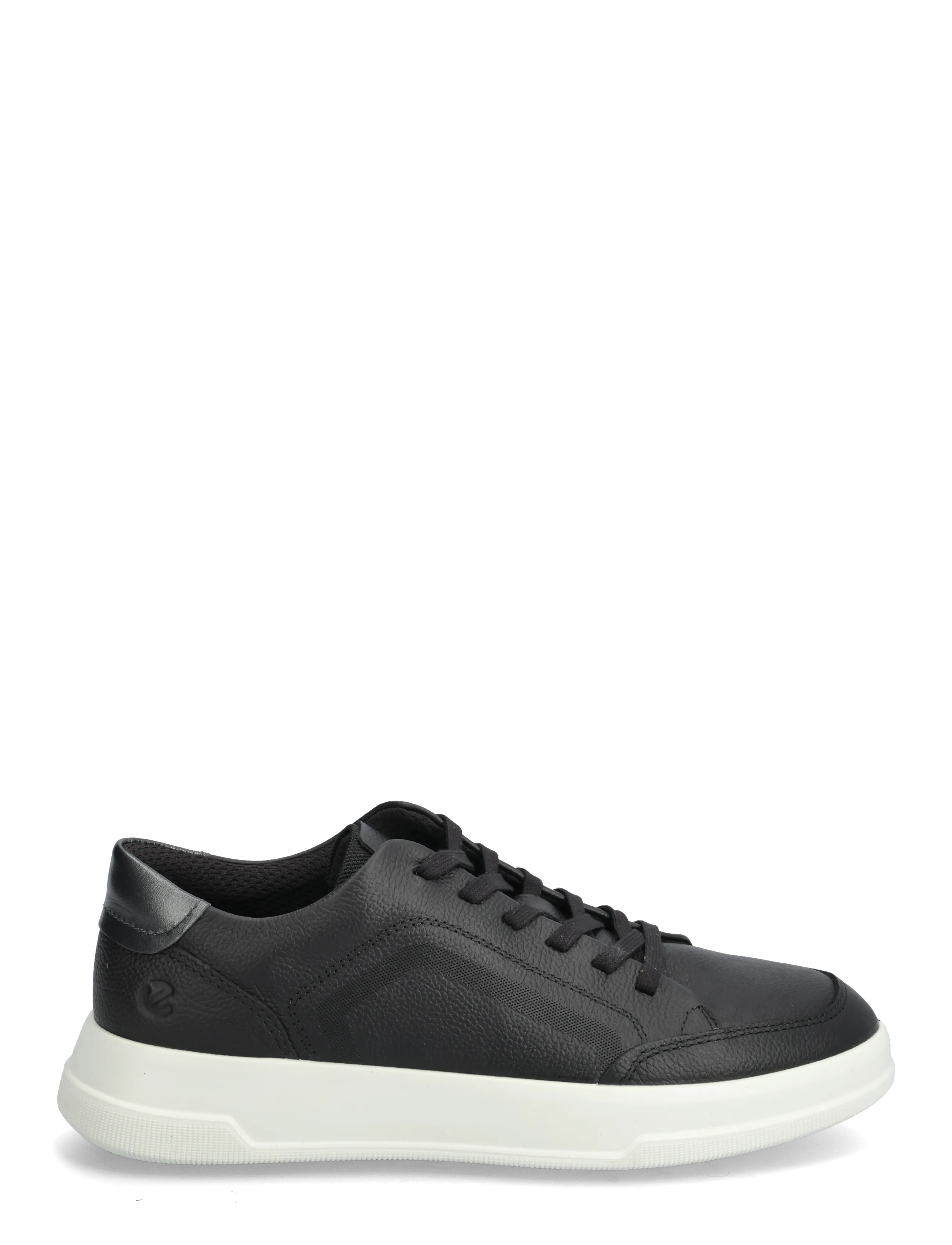 ECCO - MOVE W - lave sneakers - black/silver heavy foil - 1