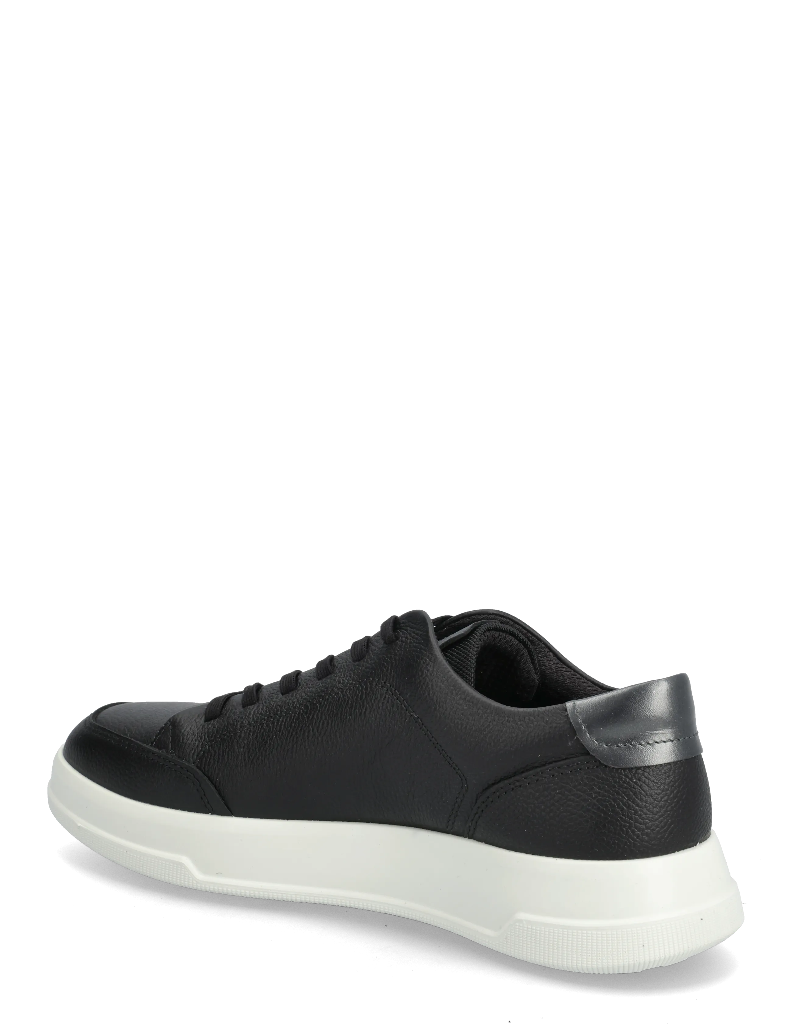 ECCO - MOVE W - lave sneakers - black/silver heavy foil - 2