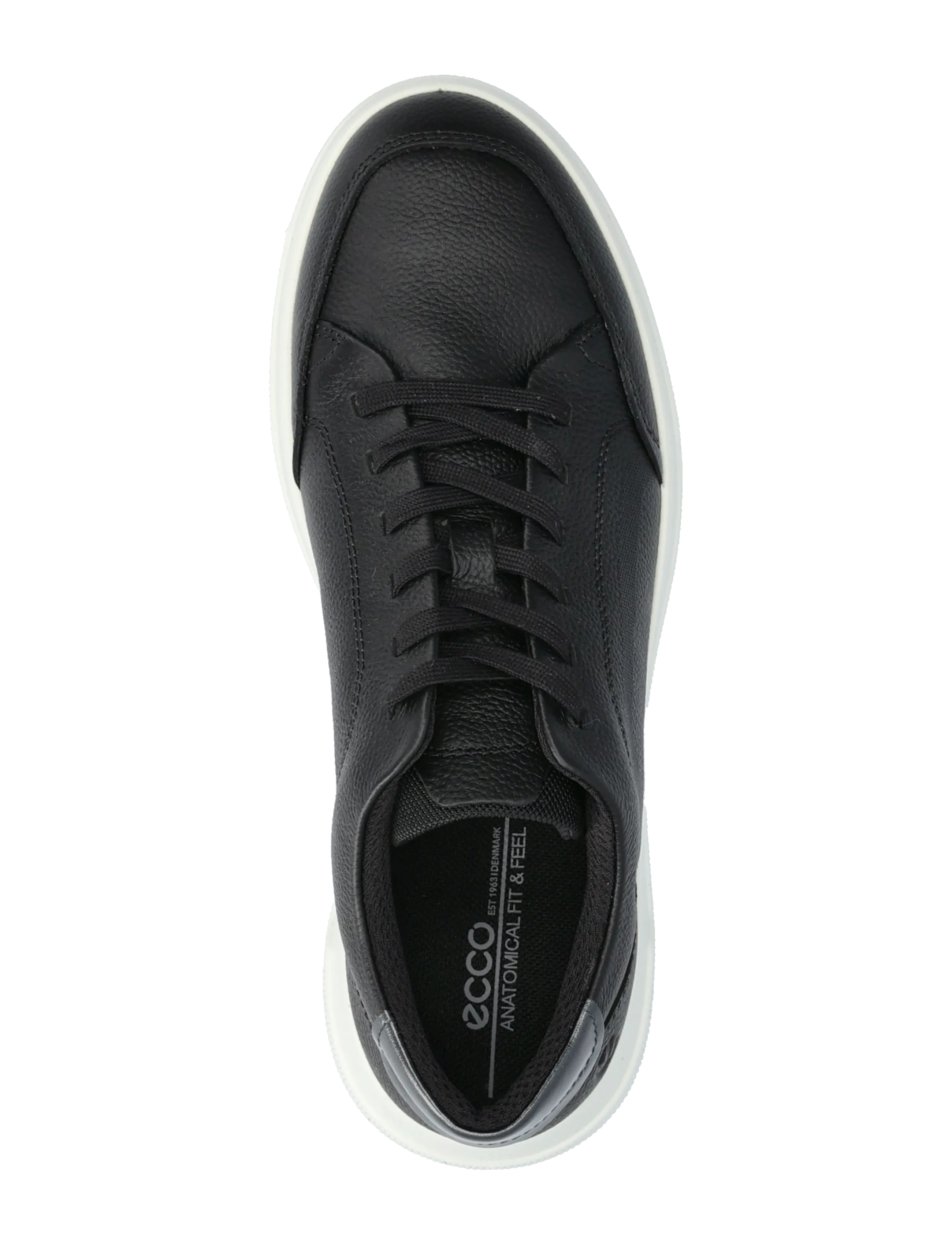ECCO - MOVE W - lave sneakers - black/silver heavy foil - 3