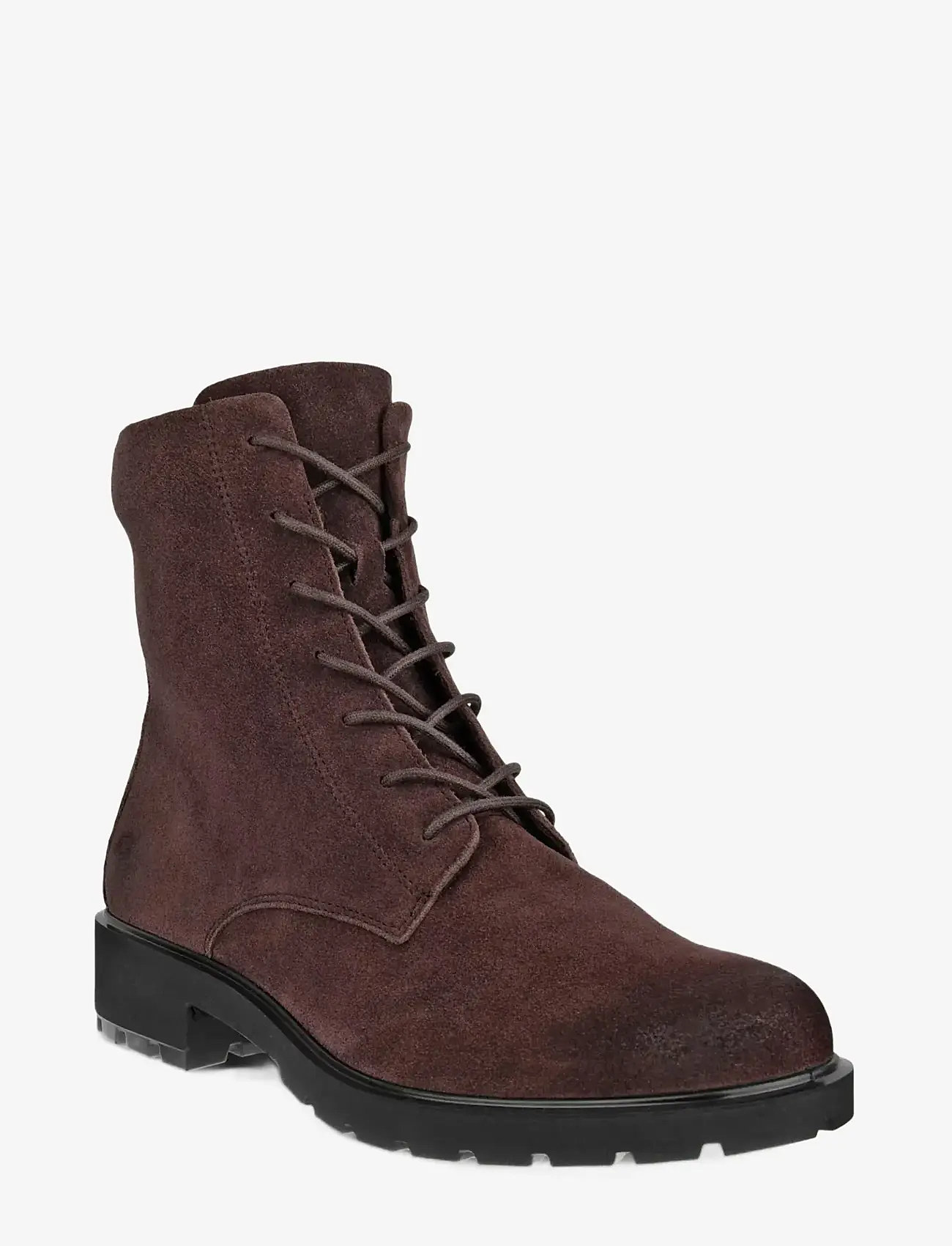 ECCO - METROPOLE VIENNA W - flat ankle boots - garnet - 0