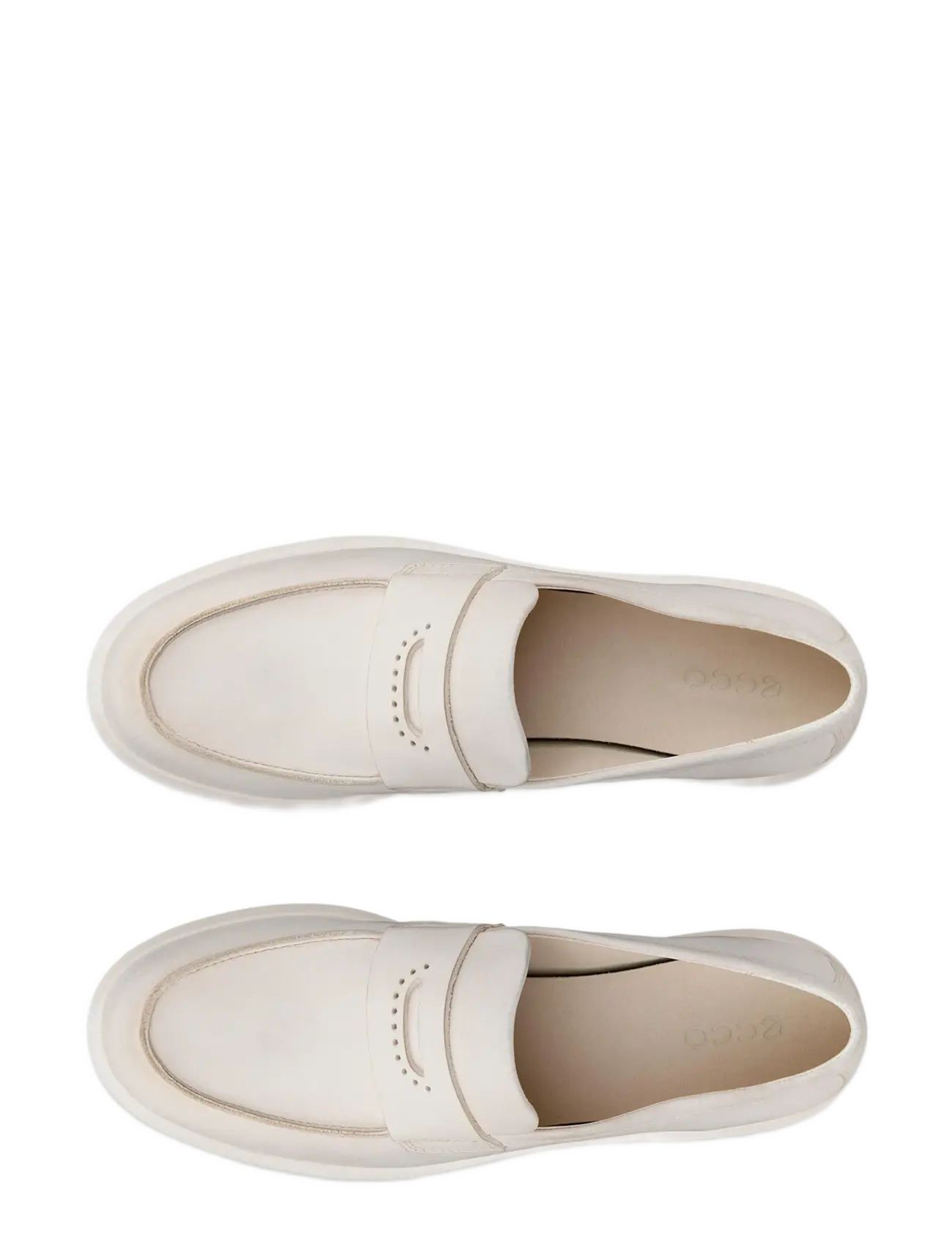 ECCO - METROPOLE VIENNA W - loafers met hak - limestone - 3