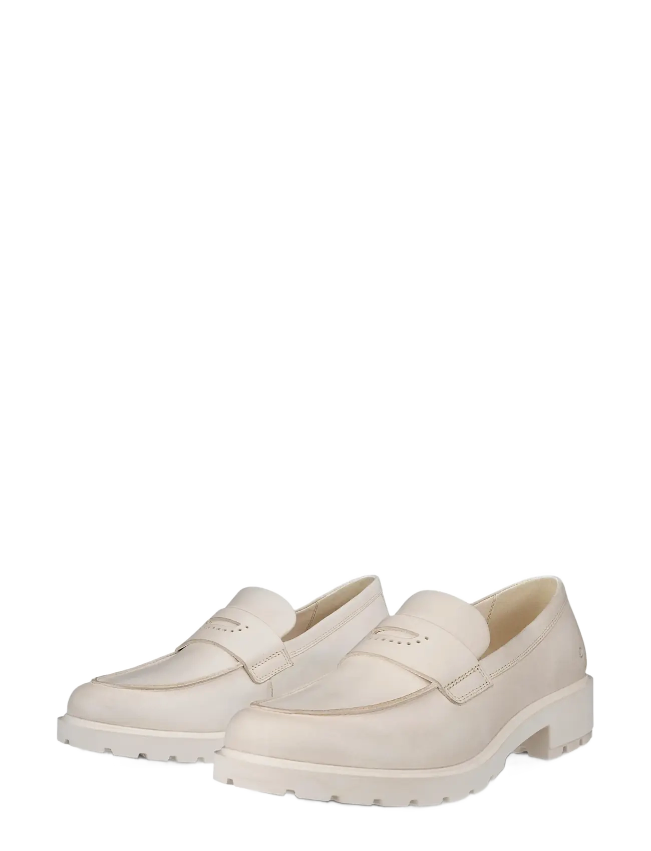ECCO - METROPOLE VIENNA W - loafers met hak - limestone - 4