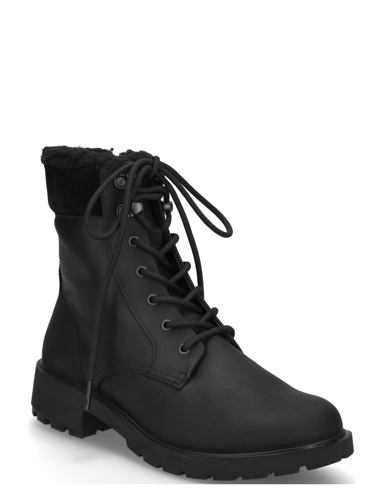ECCO METROPOLE VIENNA W - Geschnürte Stiefel - BLACK/BLACK / black