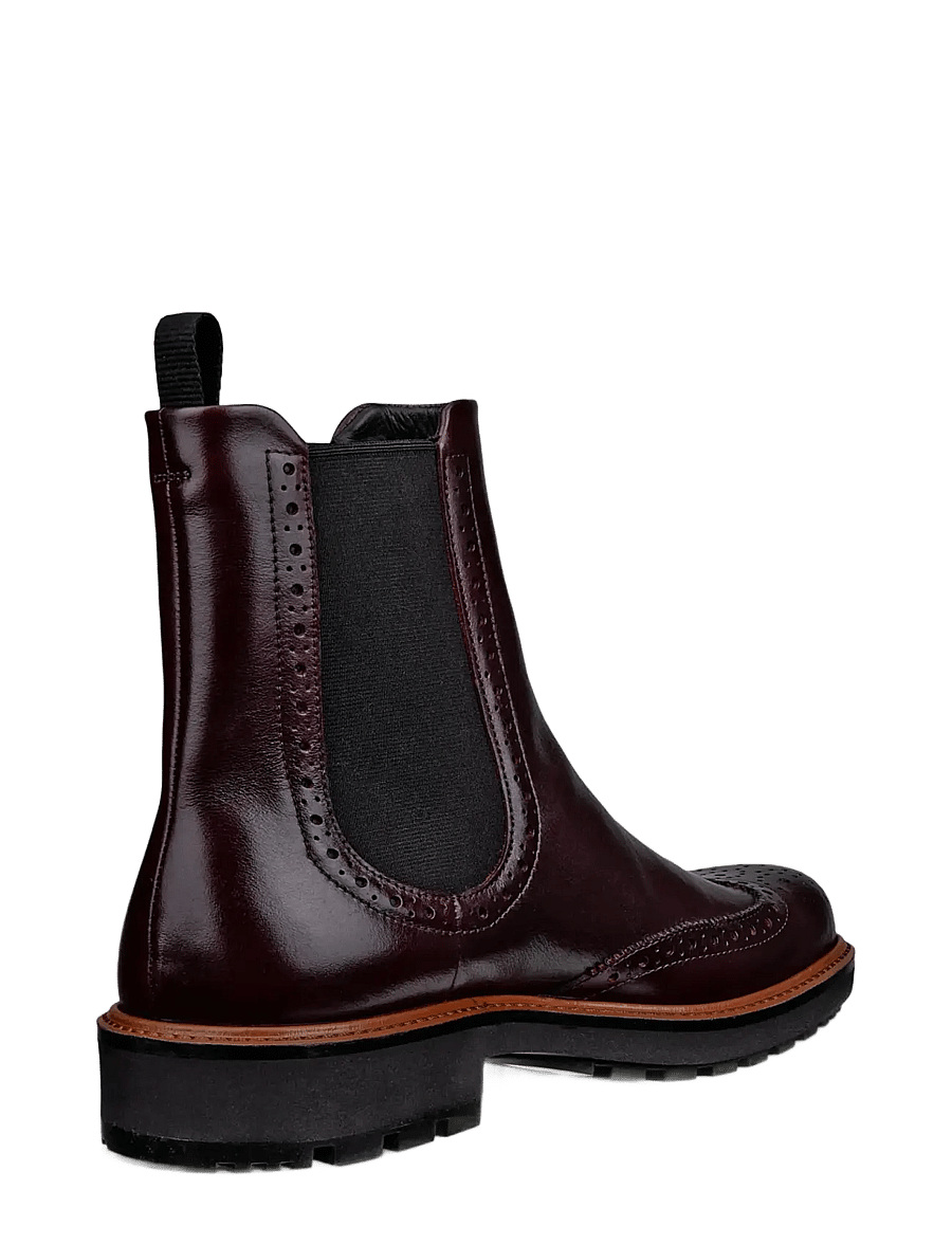 ECCO - METROPOLE OSLO W - chelsea boots - dark ruby - 2