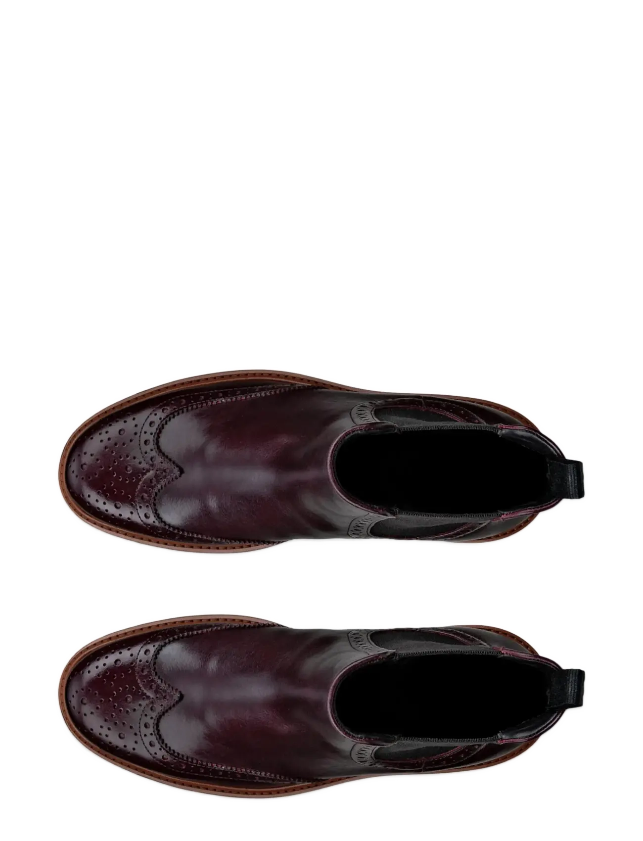 ECCO - METROPOLE OSLO W - chelsea boots - dark ruby - 4