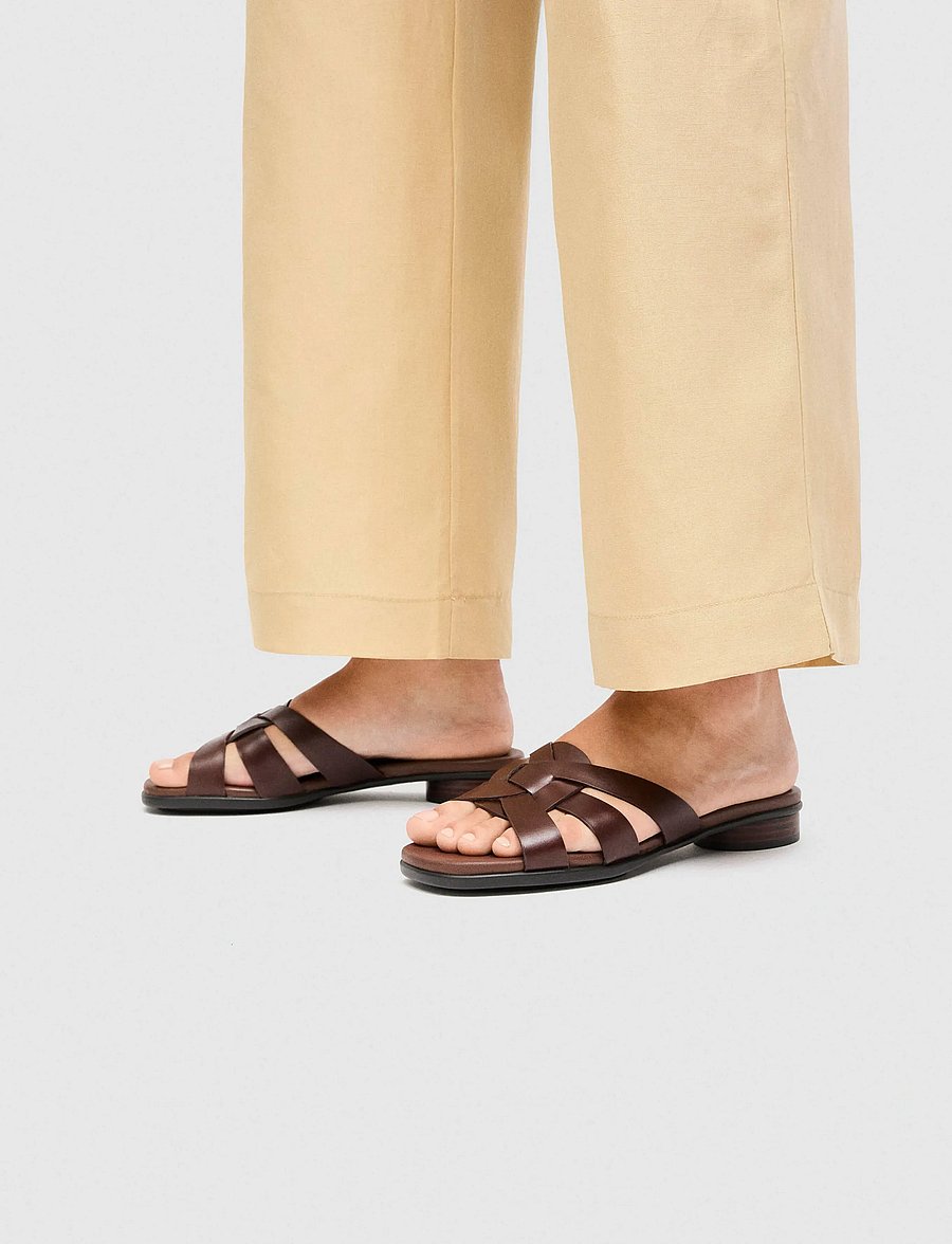 ECCO - SCULPTED ALBA 25 - flache sandalen - potting soil - 0