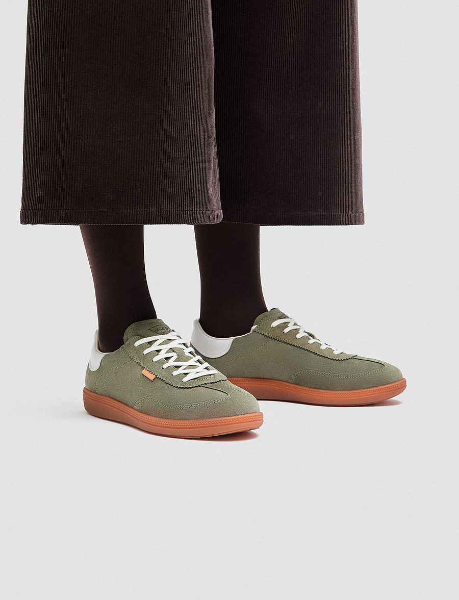 ECCO - SOFT 11 W - niedrige sneaker - smokey olive/bright white - 0