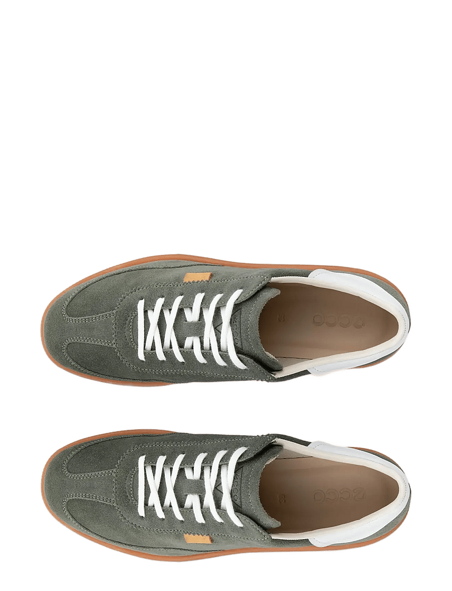 ECCO - SOFT 11 W - niedrige sneaker - smokey olive/bright white - 5