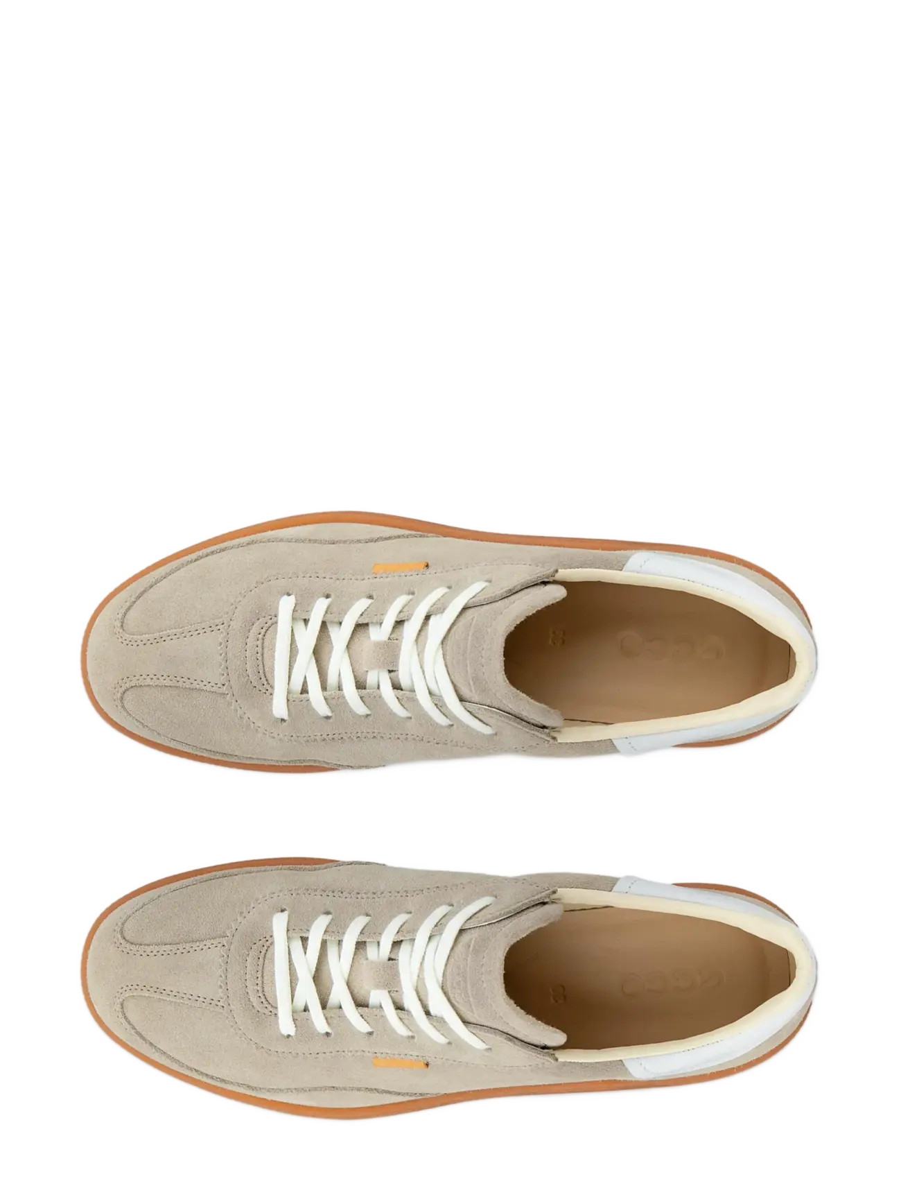 ECCO - SOFT 11 W - låga sneakers - pure cashmere/bright white - 5