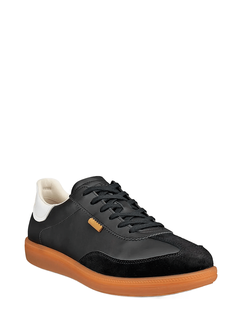ECCO - SOFT 11 W - niedrige sneakers - black/black/bright white - 0