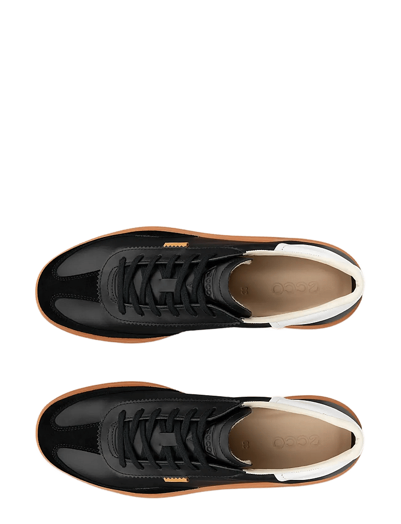 ECCO - SOFT 11 W - niedrige sneakers - black/black/bright white - 4