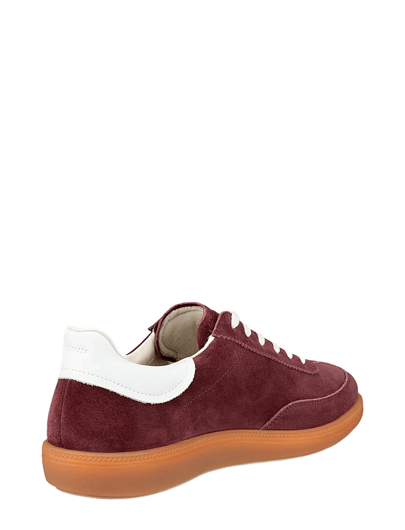 ECCO - SOFT 11 W - madala säärega tossud - dark ruby/bright white - 3