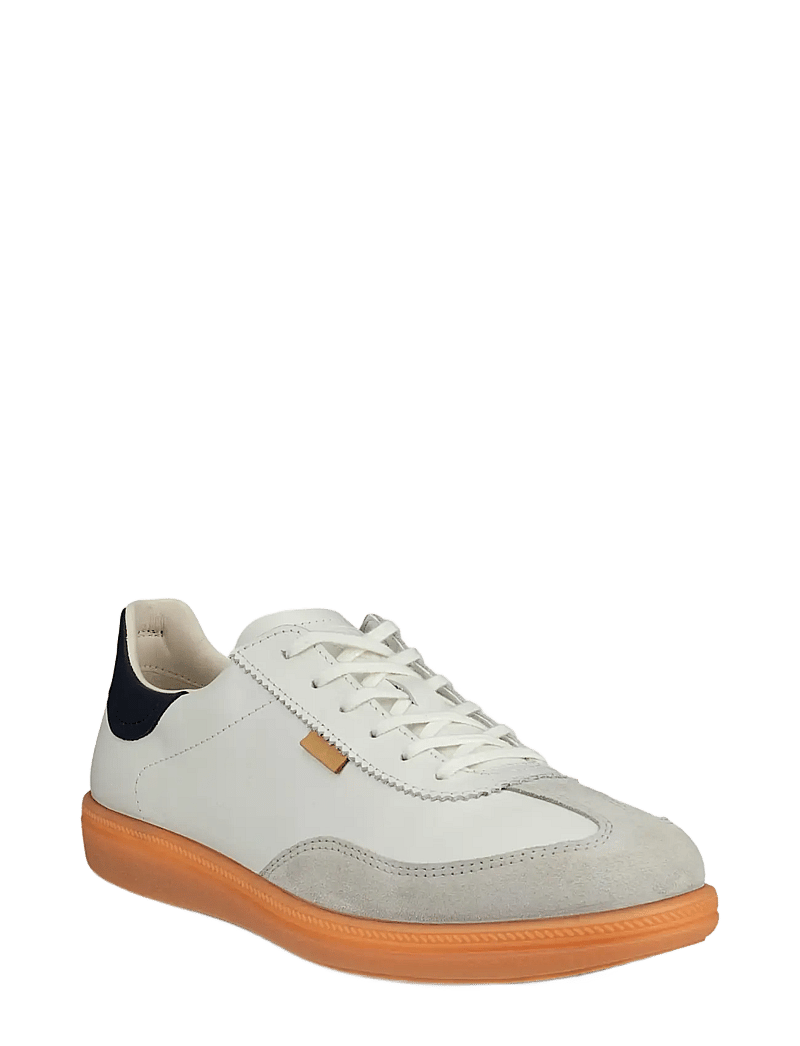 ECCO - SOFT 11 W - låga sneakers - gravel/white/marine - 1