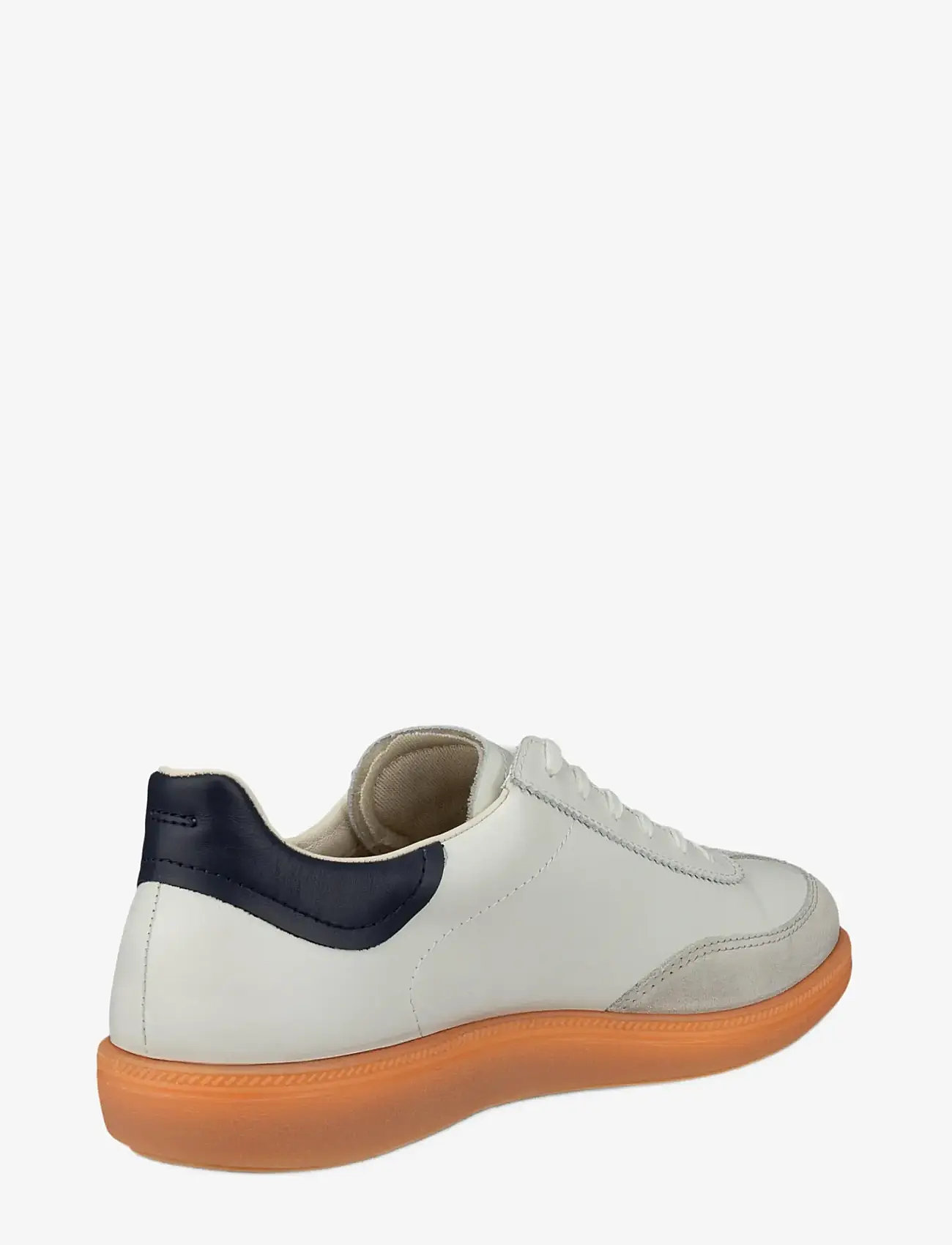 ECCO - SOFT 11 W - låga sneakers - gravel/white/marine - 3