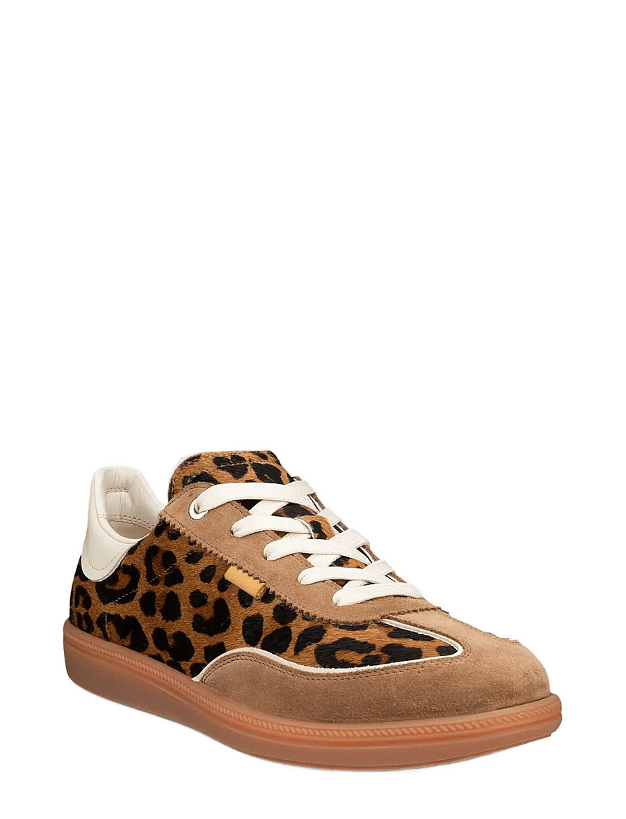 ECCO - SOFT 11 W - madala säärega tossud - camel/leopard/limestone - 0