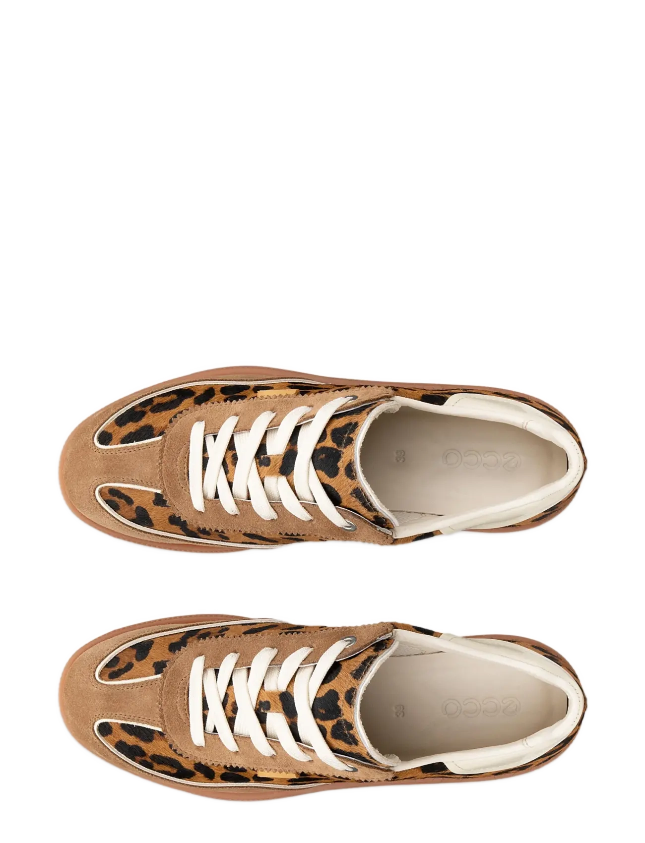 ECCO - SOFT 11 W - madala säärega tossud - camel/leopard/limestone - 5