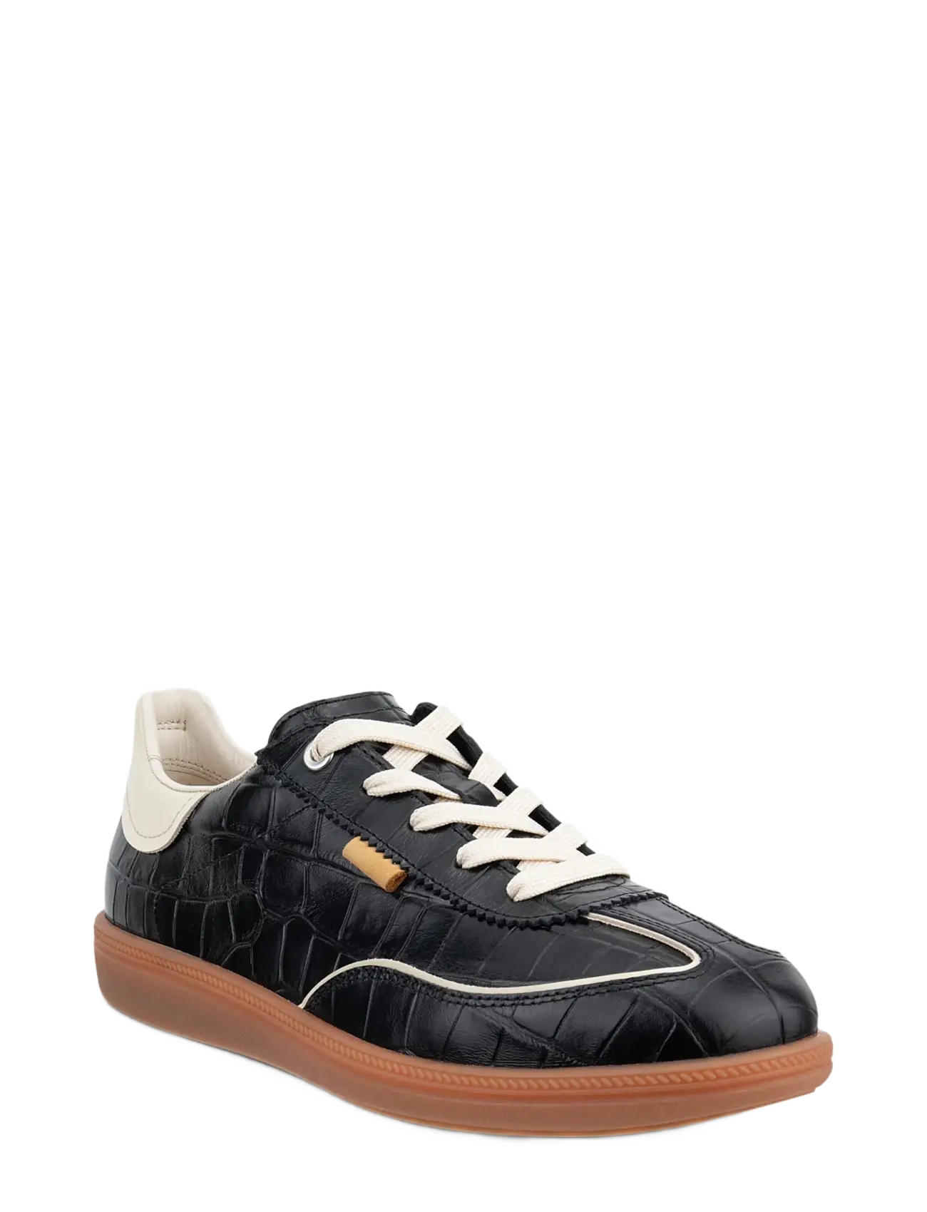 ECCO Soft 11 W, Kvinder, Snøre Sneakers, Sort, Str: 40
