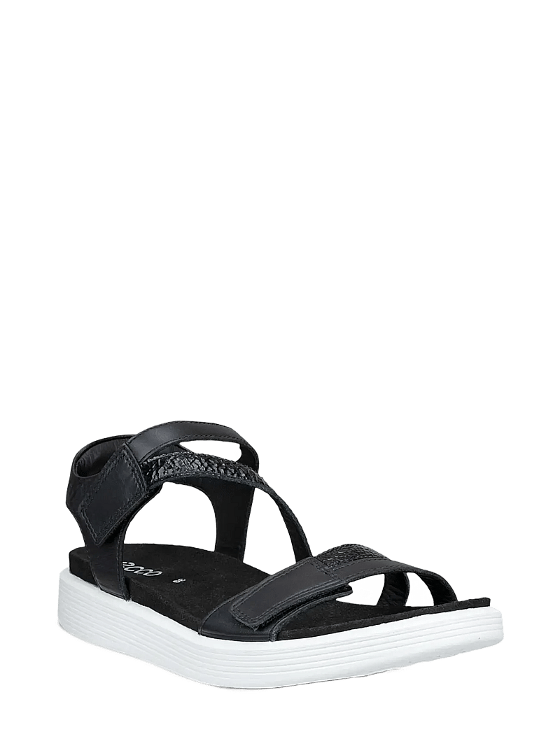 ECCO - SOFT SANDAL W - flache sandalen - black/black - 1