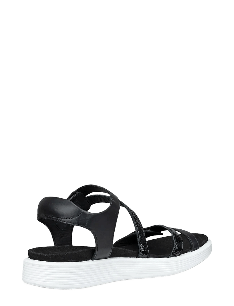 ECCO - SOFT SANDAL W - flache sandalen - black/black - 3