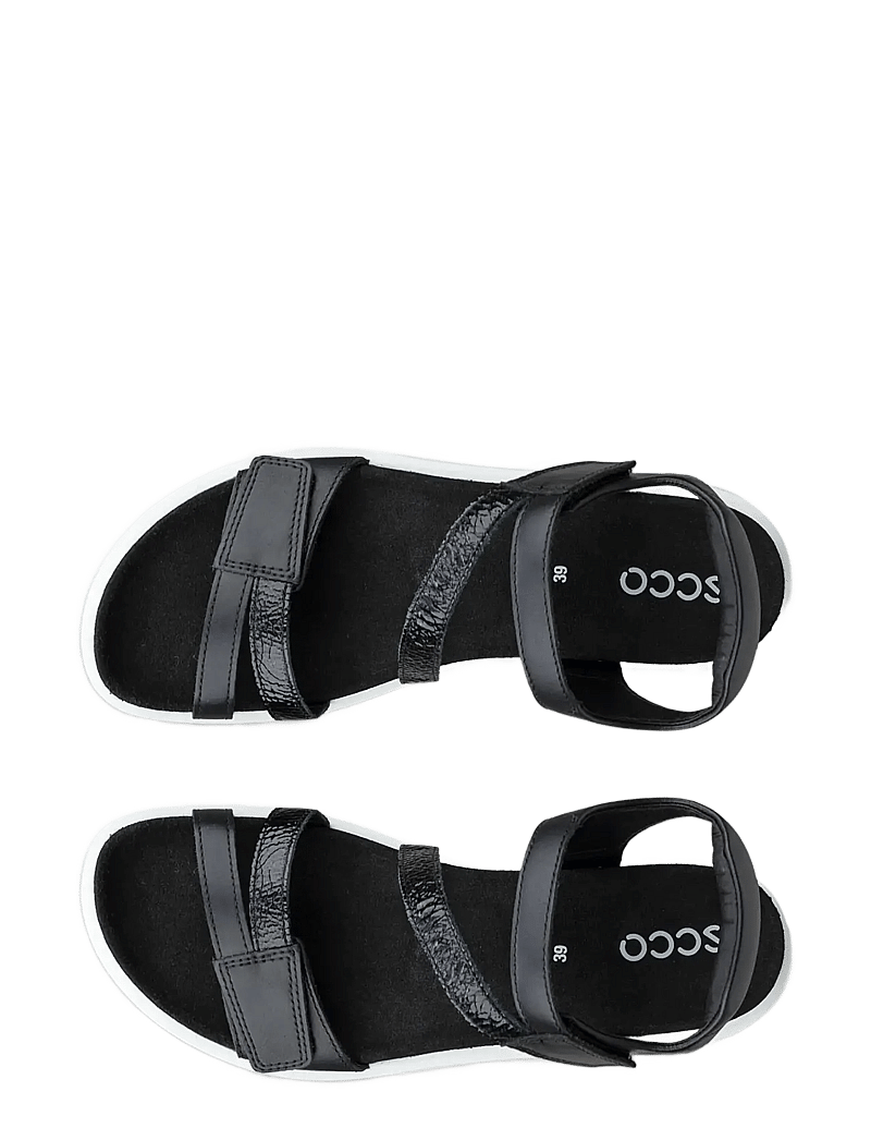 ECCO - SOFT SANDAL W - flache sandalen - black/black - 5