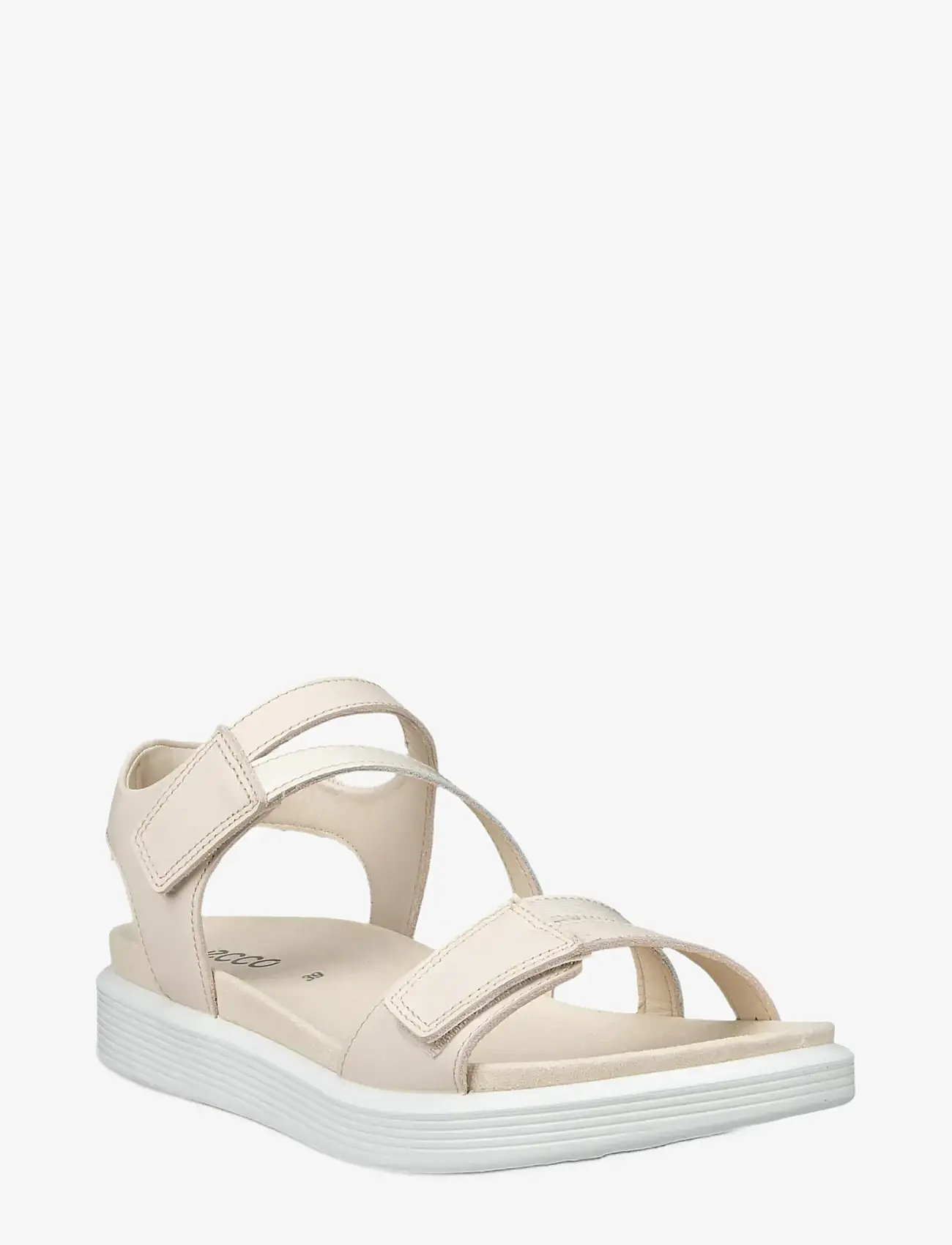 ECCO - SOFT SANDAL W - platta sandaler - limestone/limestone - 1
