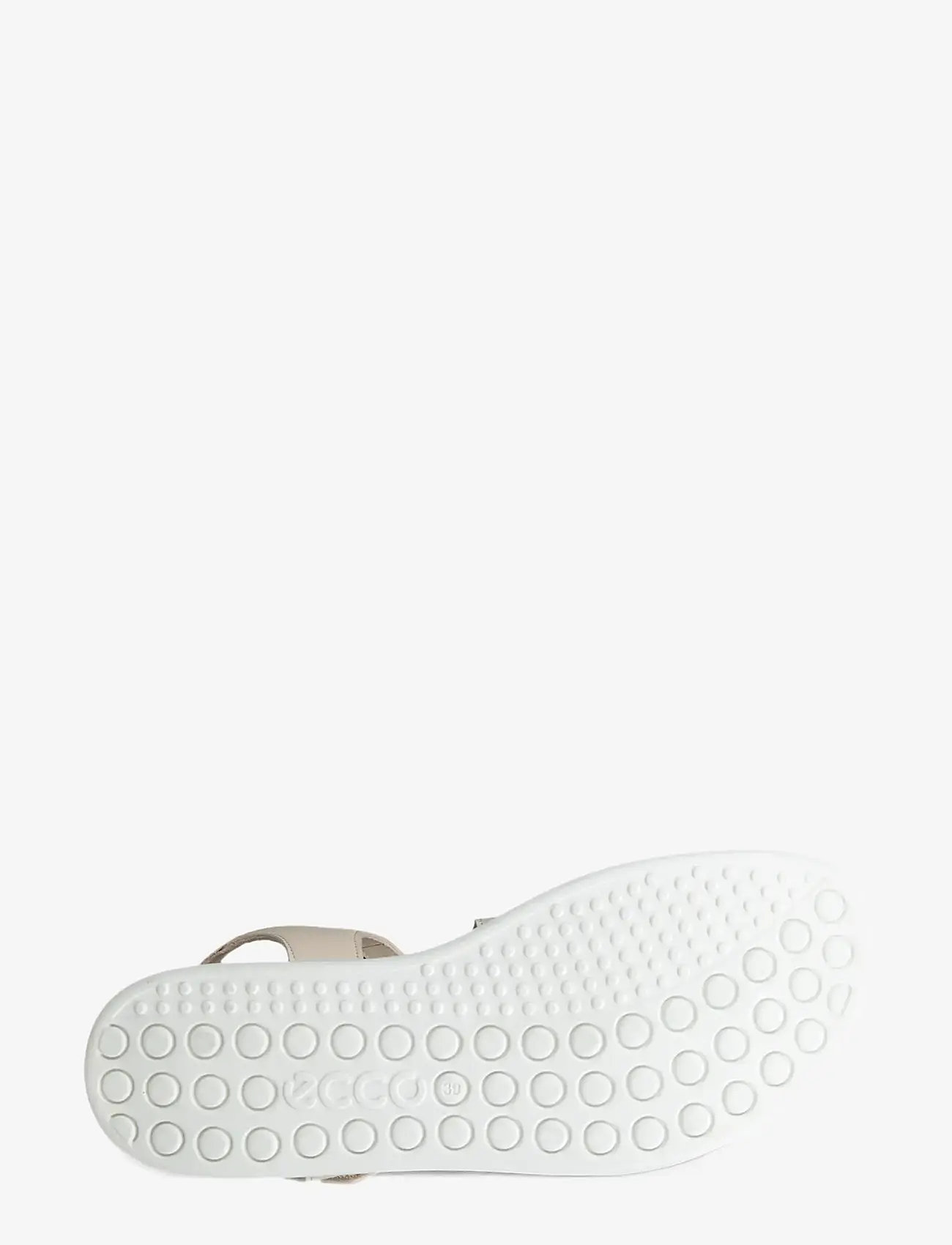 ECCO - SOFT SANDAL W - platta sandaler - limestone/limestone - 4