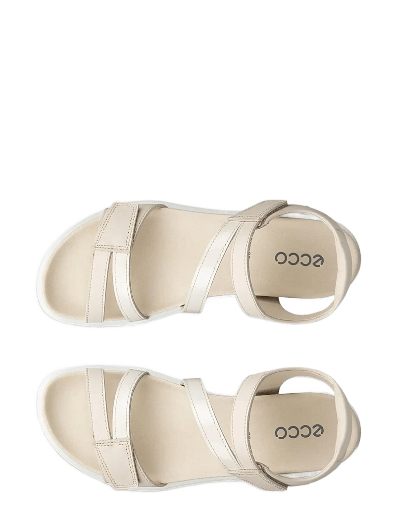 ECCO - SOFT SANDAL W - flache sandalen - limestone/limestone - 5