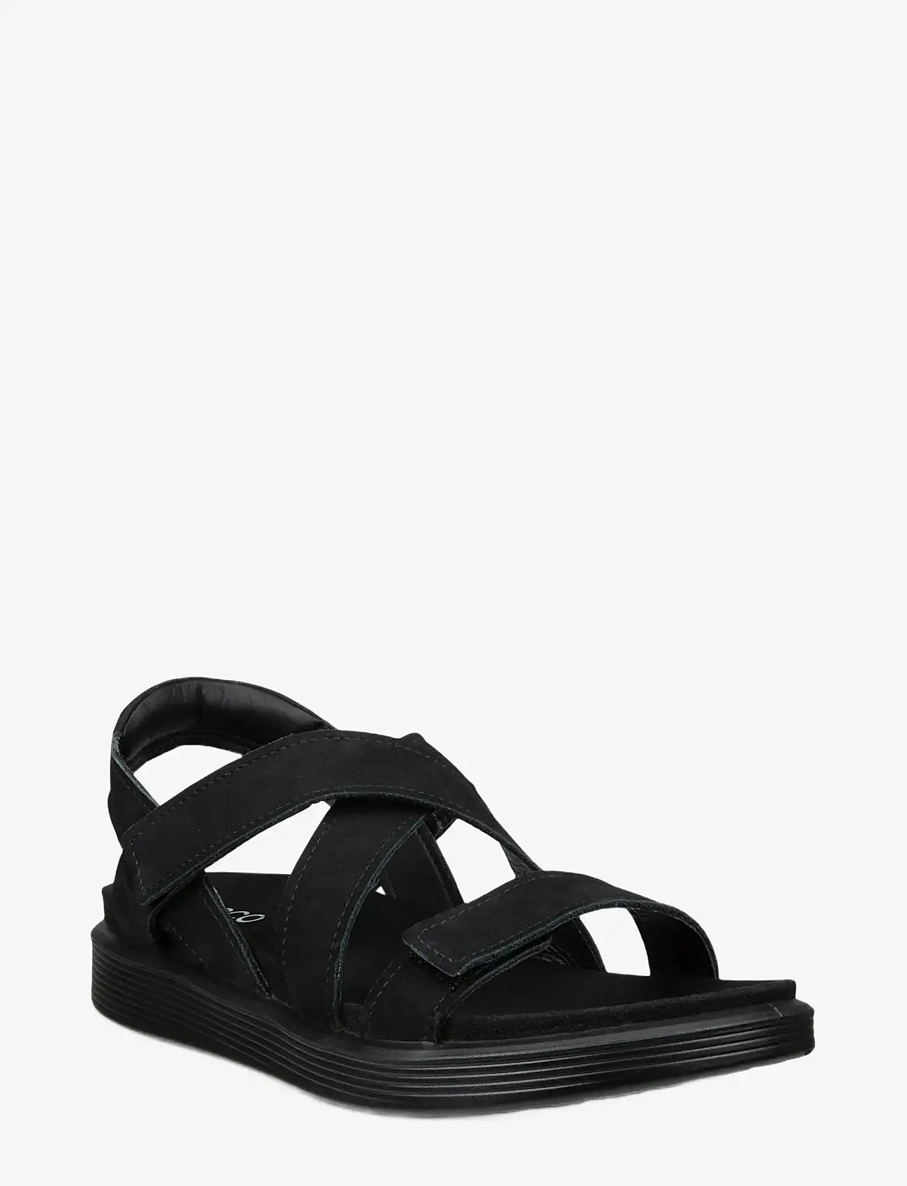 ECCO - SOFT SANDAL W - plateau-sandalen - black - 1