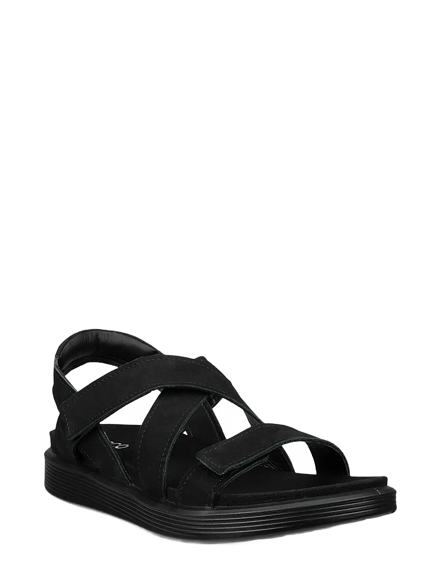 ECCO - SOFT SANDAL W - plateau-sandalen - black - 1