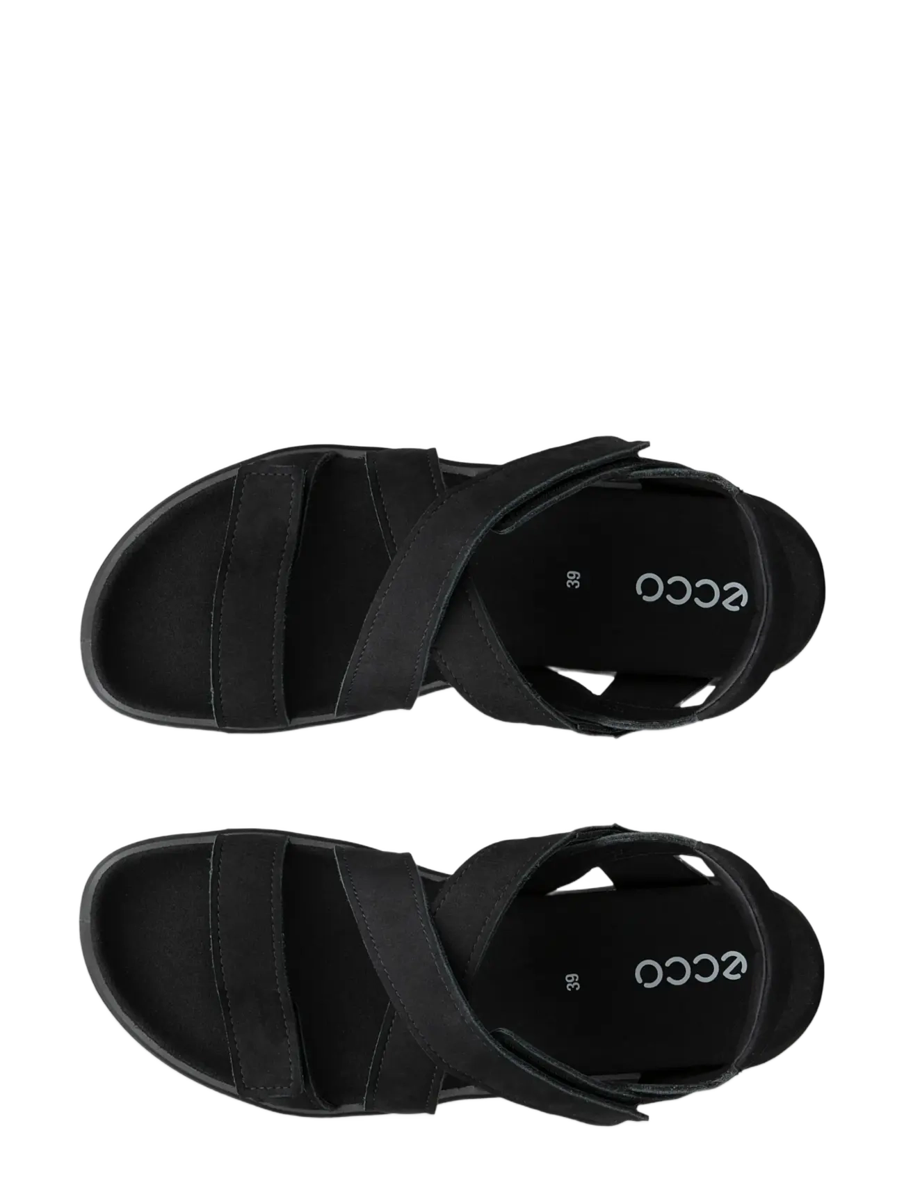 ECCO - SOFT SANDAL W - plateau-sandalen - black - 5