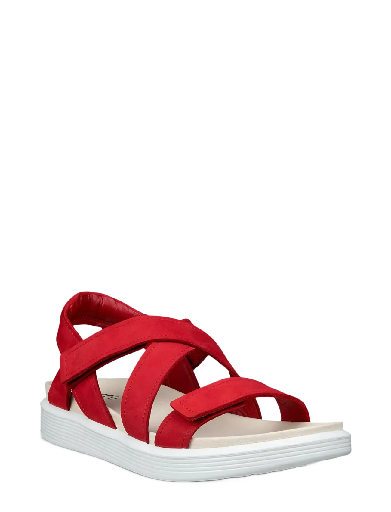 ECCO Soft Sandale W Rot - 38 - Damen