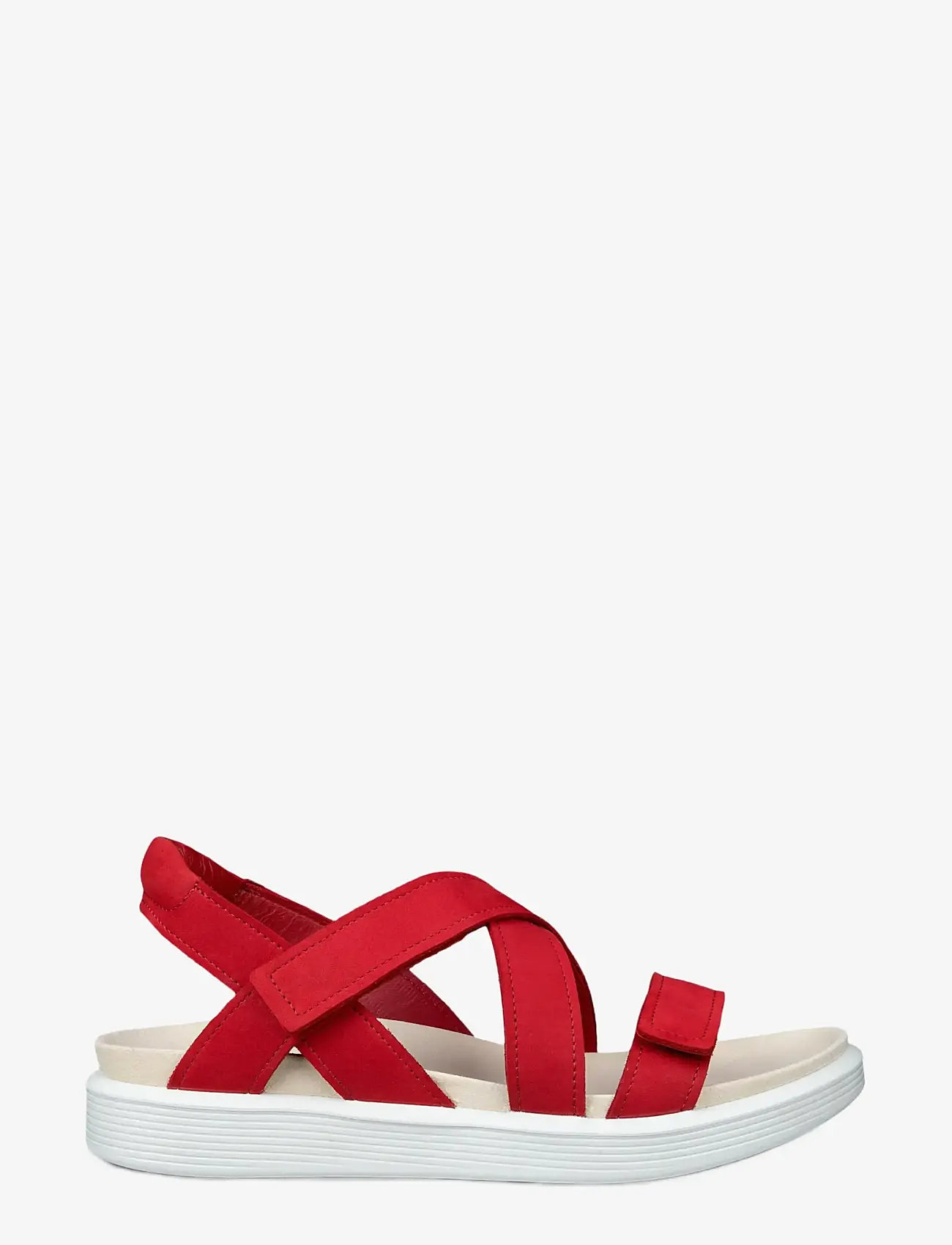 ECCO - SOFT SANDAL W - platvorm sandaalid - chili red - 1