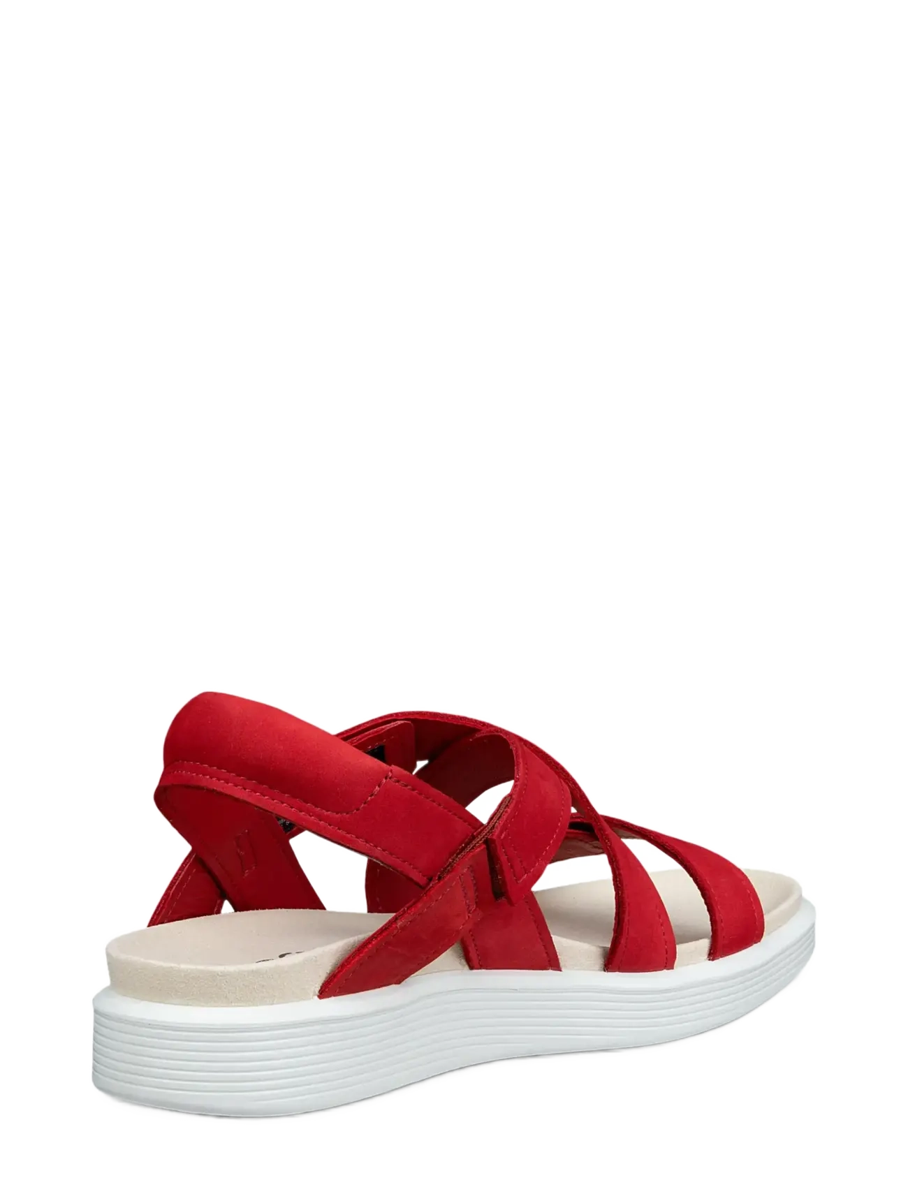 ECCO - SOFT SANDAL W - plateau-sandalen - chili red - 2