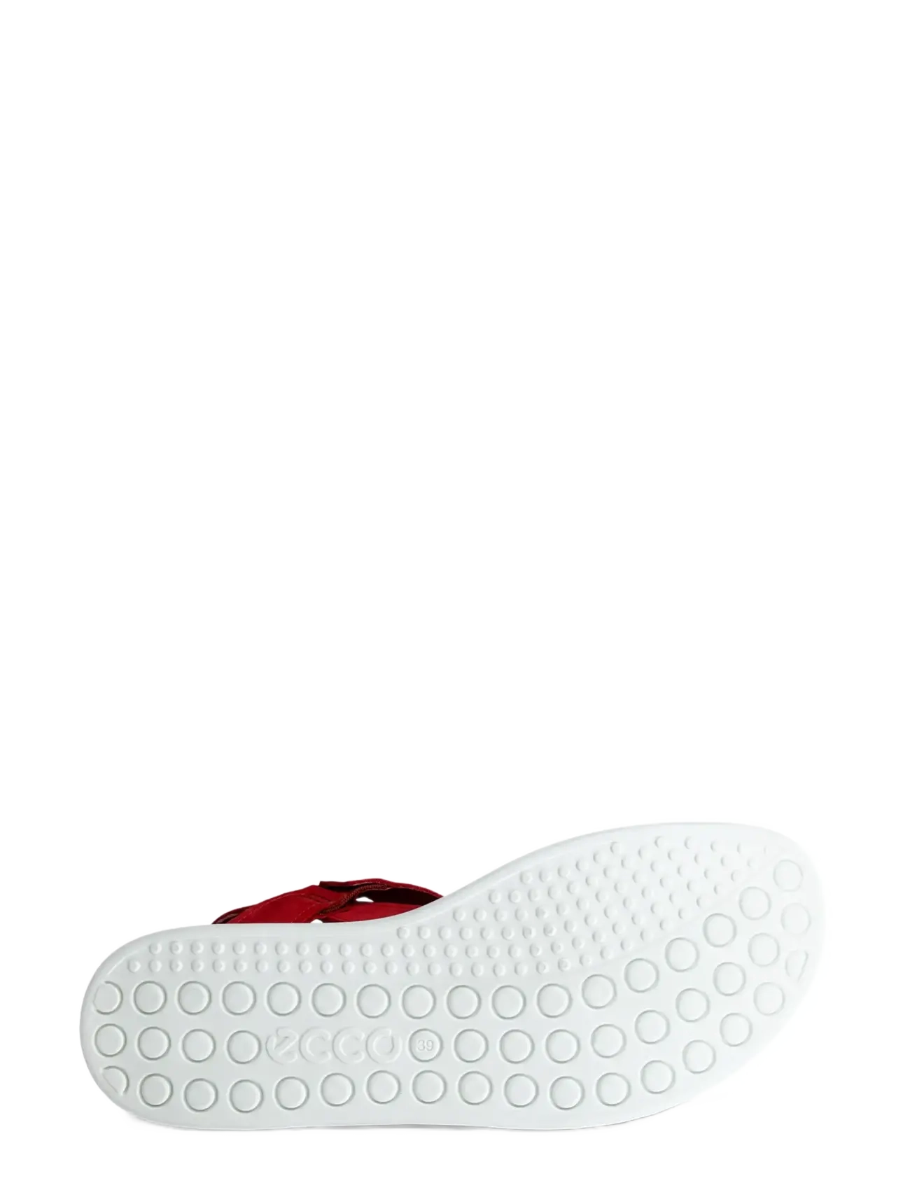 ECCO - SOFT SANDAL W - plateau-sandalen - chili red - 3
