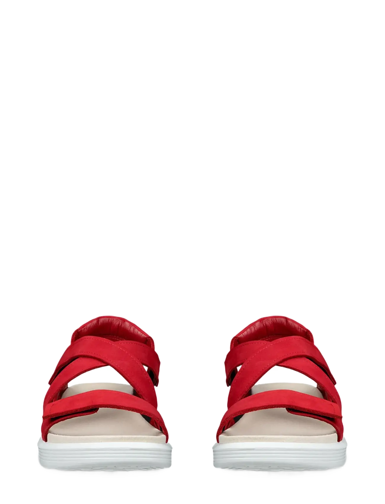 ECCO - SOFT SANDAL W - plateau-sandalen - chili red - 5